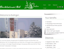 Tablet Screenshot of hotel-berkheimer-hof.de